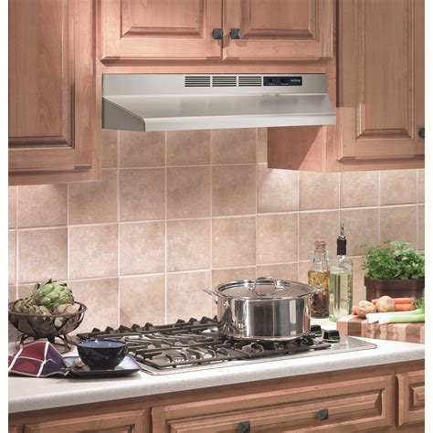 30 ducted range hood stainless steel under cabinet|30 range hoods vented.